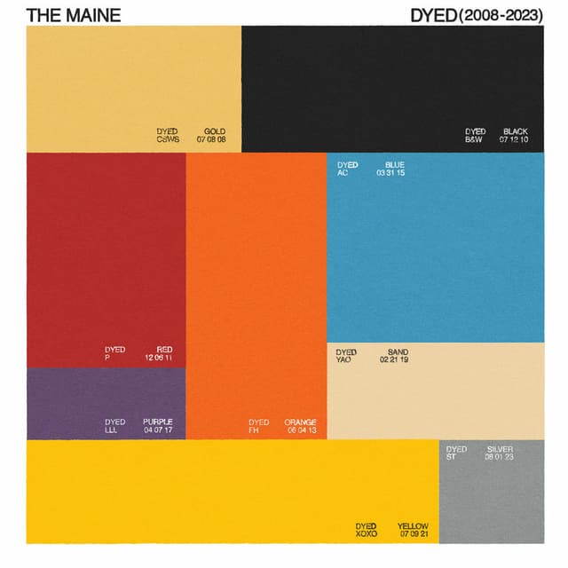 dyed (2008 - 2023) cover
