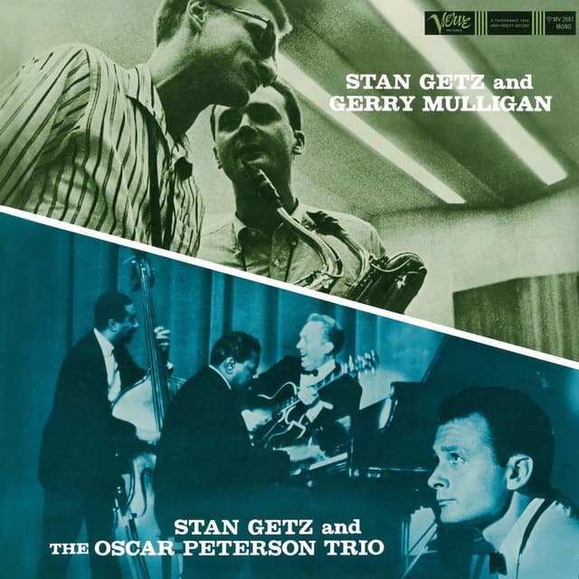 Stan Getz And Gerry Mulligan/Stan Getz And The Oscar Peterson Trio cover