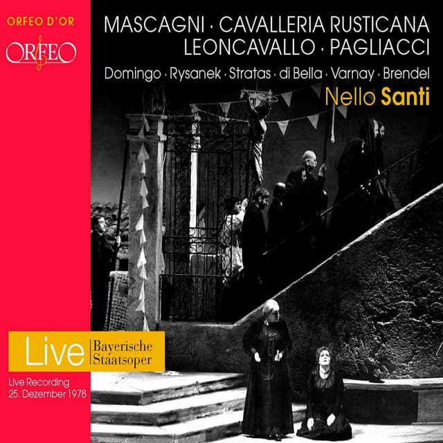Mascagni: Cavalleria rusticana - Leoncavallo: Pagliacci (Bayerische Staatsoper Live) cover