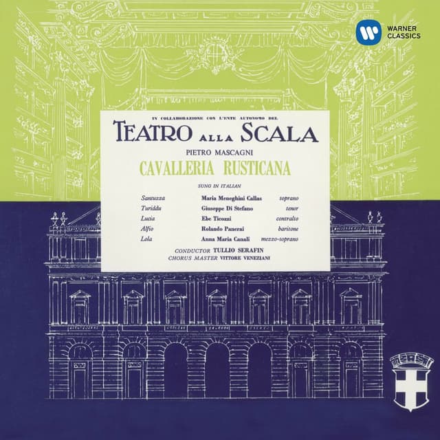 Mascagni: Cavalleria rusticana (1953 - Serafin) - Callas Remastered cover