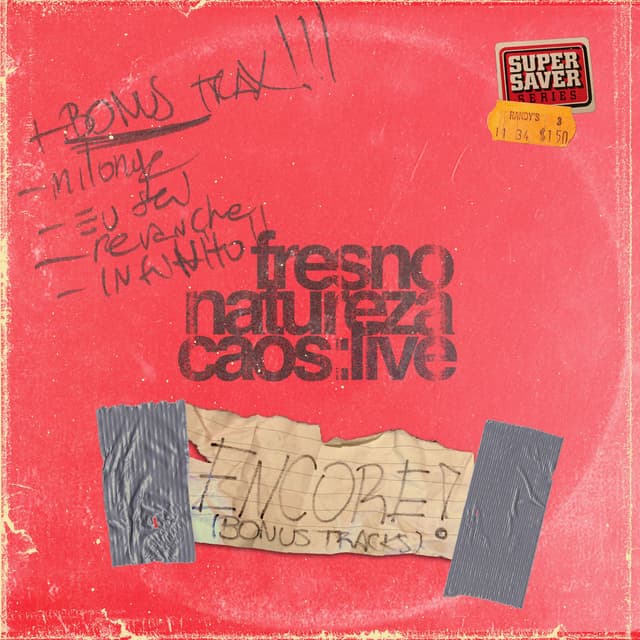 NATUREZA CAOS:LIVE (ENCORE) cover