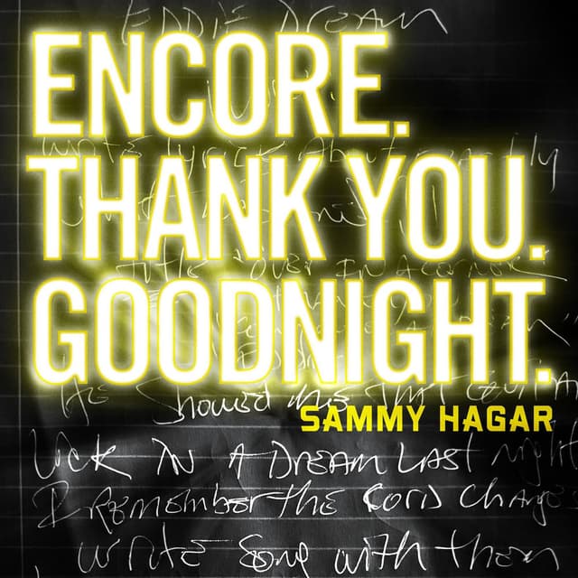 Encore, Thank You, Goodnight. cover