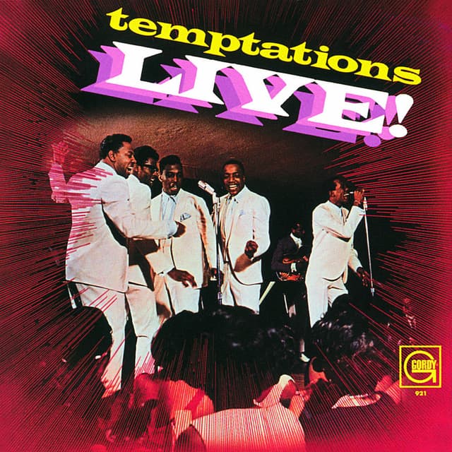 Temptations Live! cover