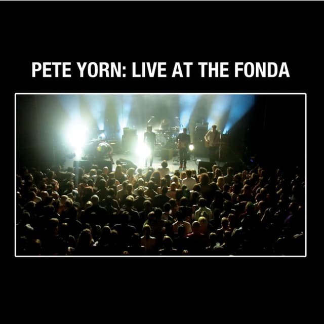 Pete Yorn: Live At The Fonda cover