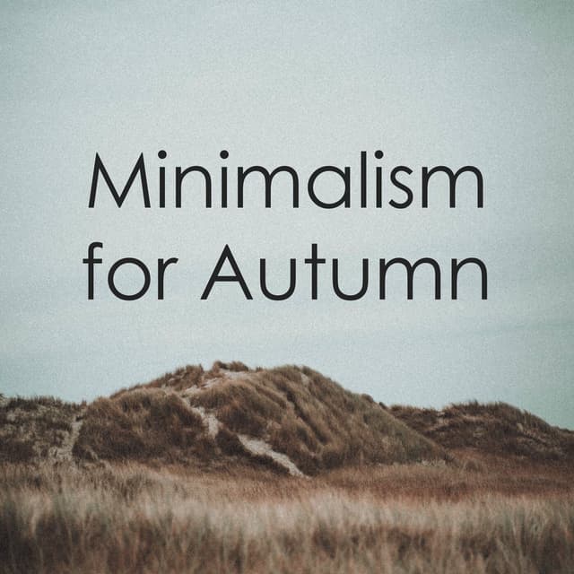 Minimalism for Autumn cover