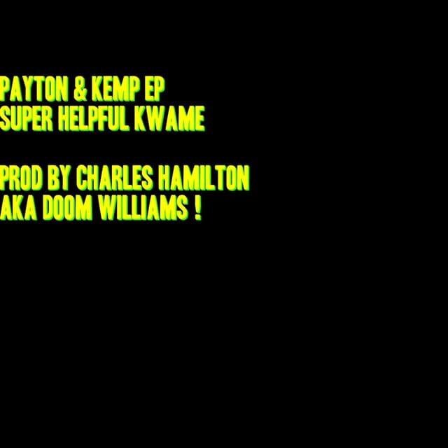 Payton & Kemp EP cover