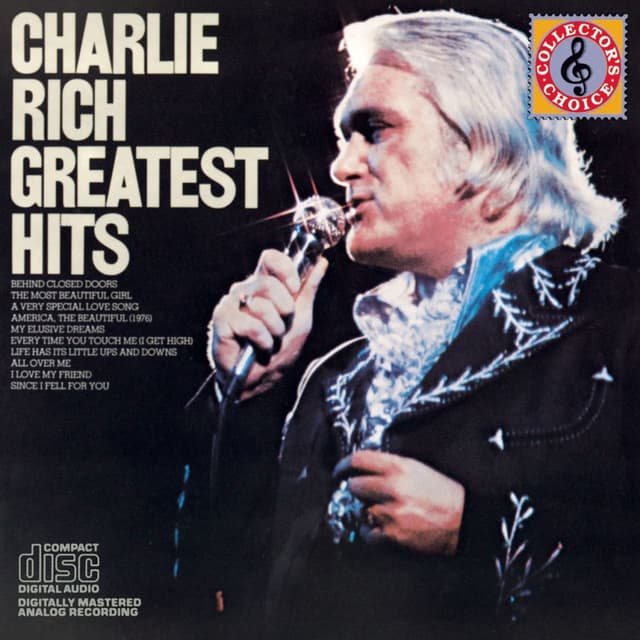 Charlie Rich Greatest Hits cover