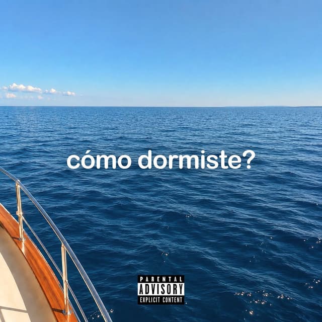 cómo dormiste? cover