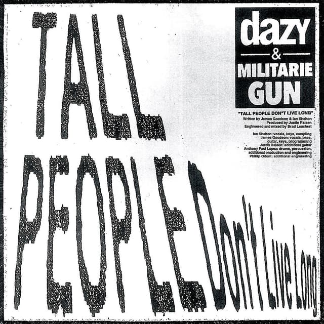 Tall People Don't Live Long cover