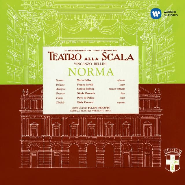 Bellini: Norma (1960 - Serafin) - Callas Remastered cover