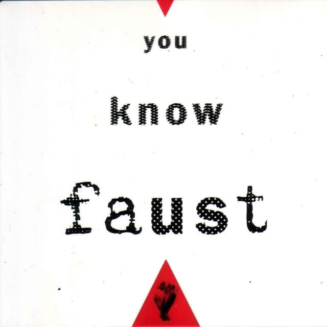 You Know Faust cover