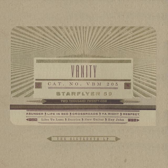 Vanity album cover
