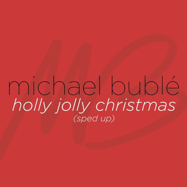 Holly Jolly Christmas (Sped Up) cover