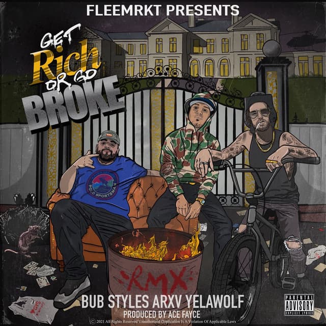 Get Rich or Go Broke (Remix) cover