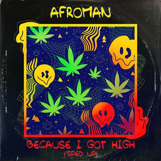 Because I Got High (Re-Recorded - Sped Up) cover