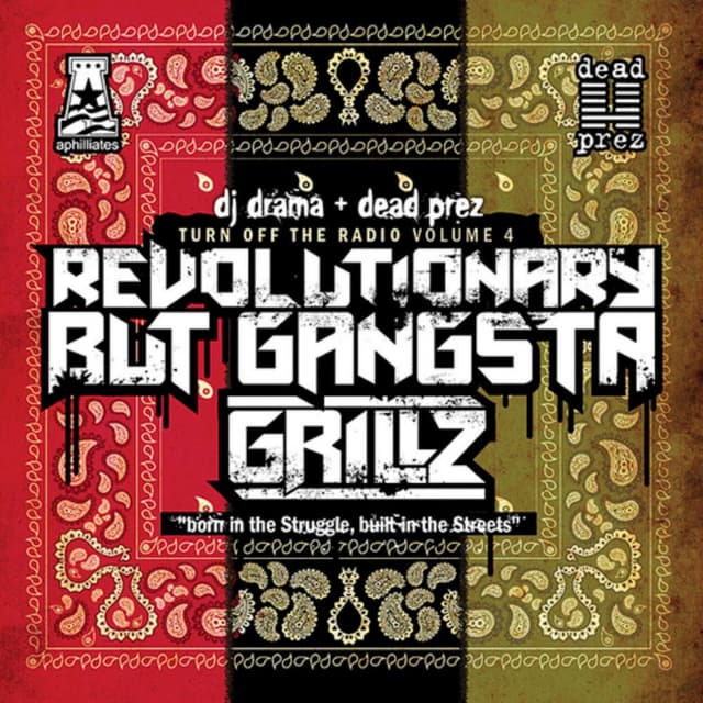 Revolutionary But Gangsta Grillz cover