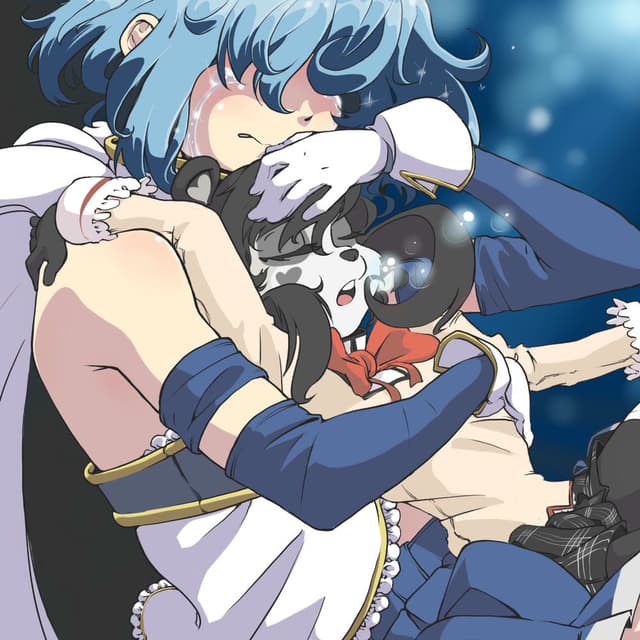 Blue cover