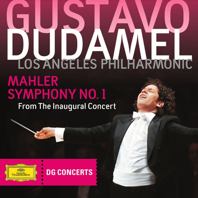 Mahler: Symphony No.1 - From The Inaugural Concert (DG Concerts 2009/2010 LA 1) cover