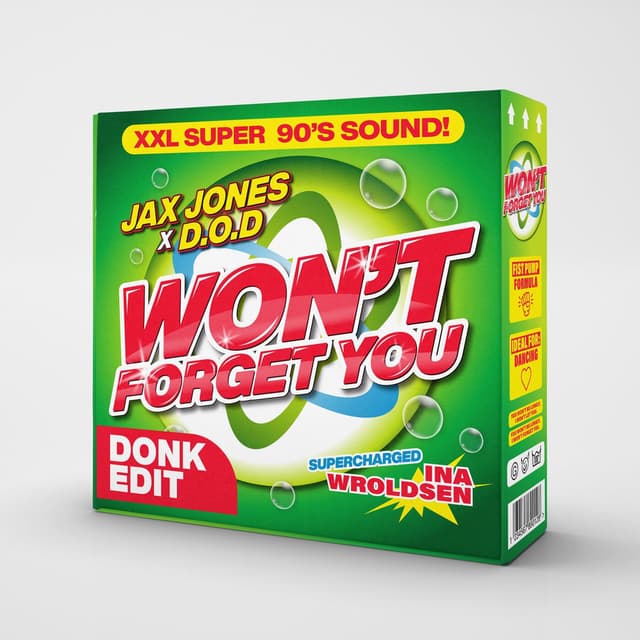 Won't Forget You (Donk Edit) cover