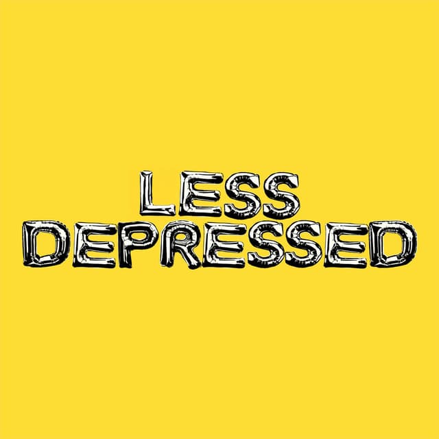 LESS DEPRESSED cover