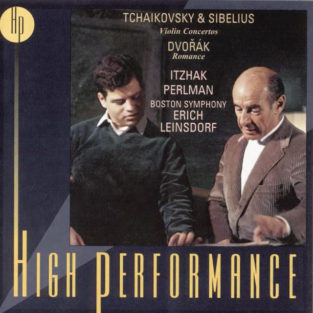 Tchaikovsky, Dvorák & Sibelius: Works for Violin & Orchestra cover