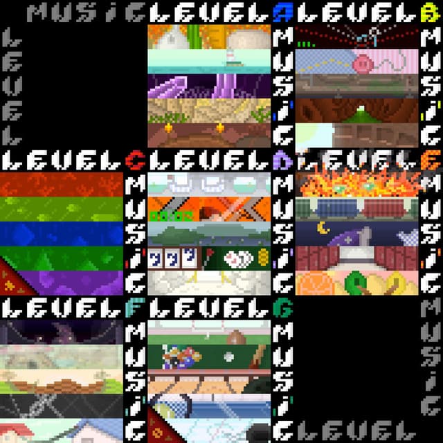 LEVEL MUSIC A‐G cover
