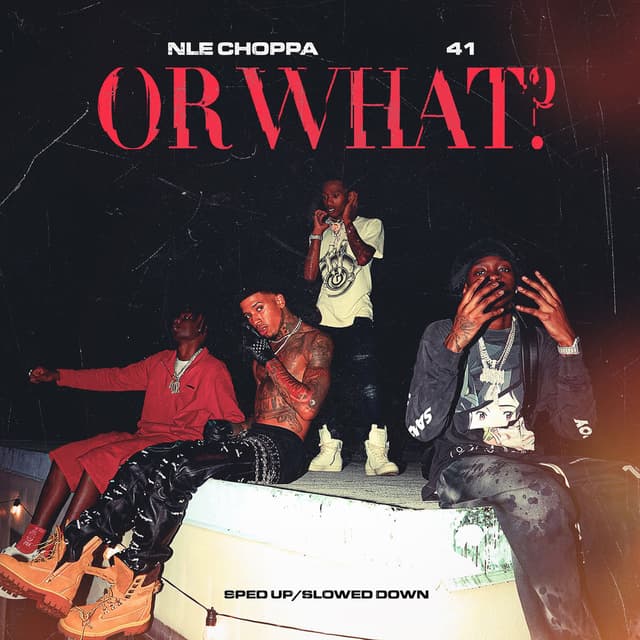 Or What (Sped Up/Slowed Down) cover