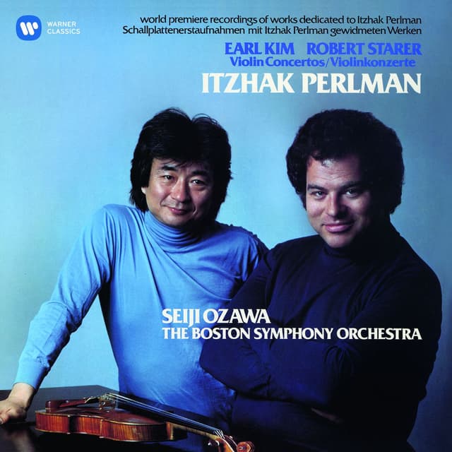 Kim & Starer: Violin Concertos cover