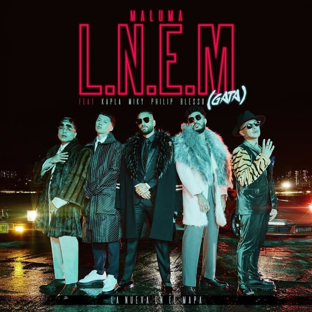 L.N.E.M. (GATA) (feat. Kapla y Miky, Philip Ariaz & Blessd) cover