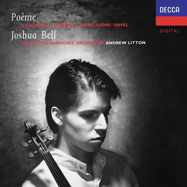 Poème - Chausson, Massenet, Saint-Saëns, Ravel cover