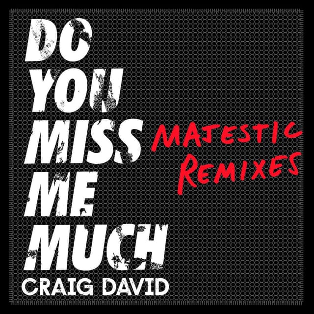 Do You Miss Me Much (Majestic Remixes) cover
