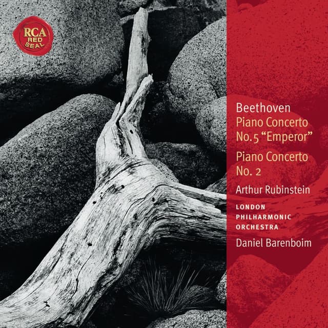 Beethoven: Piano Concertos Nos. 5 & 2: Classic Library Series cover