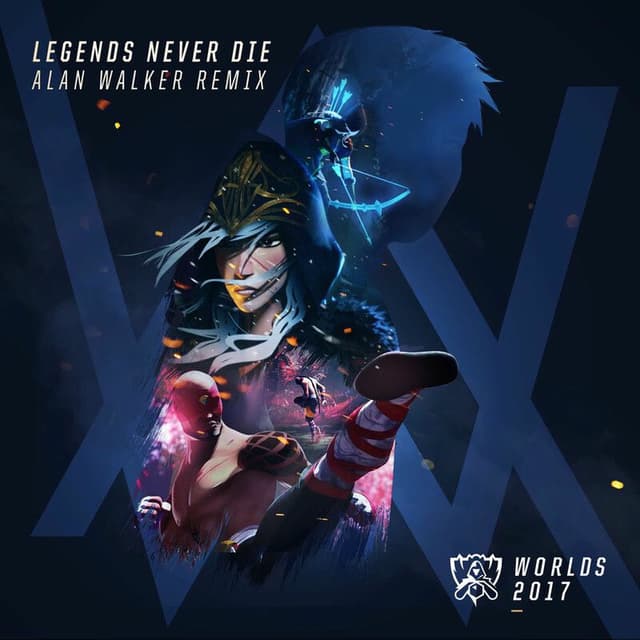 Legends Never Die (Remix) cover