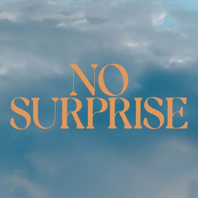 No Surprise cover