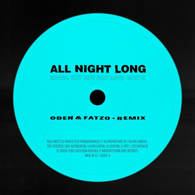 All Night Long (Oden & Fatzo Remix) cover