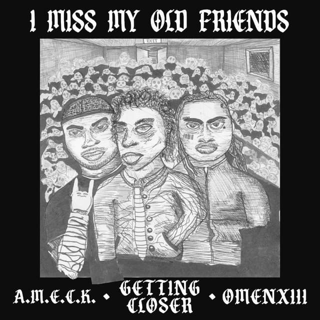 I MISS MY OLD FRIENDS cover