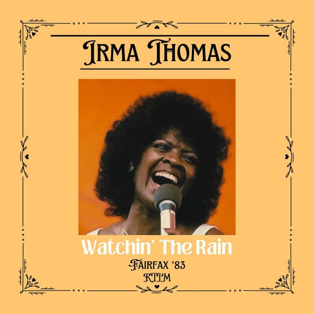 Watchin' The Rain (Live Fairfax '83) cover