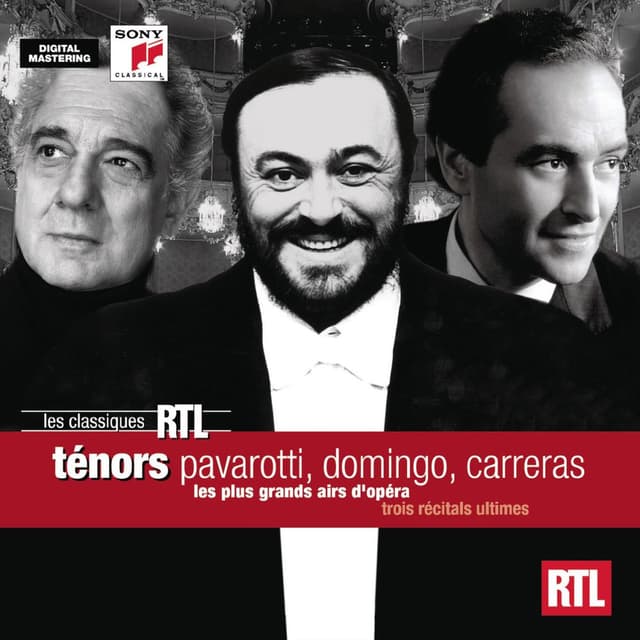 Ténors - Pavarotti, Domingo, Carreras cover