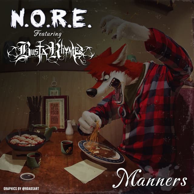 Manners (feat. Busta Rhymes) - Single cover