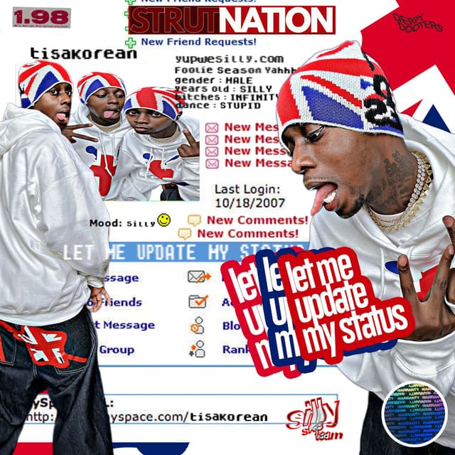 Let Me Update My Status cover