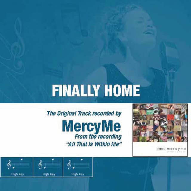 Finally Home (The Original Accompaniment Track as Performed by MercyMe) cover