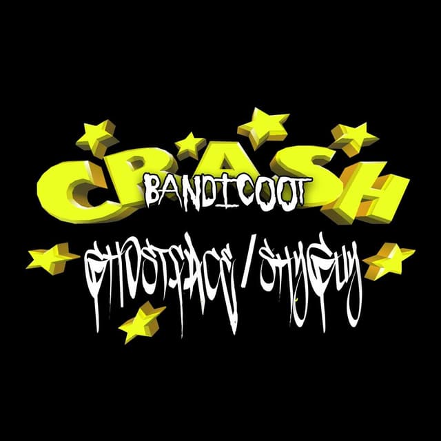 Crash Bandicoot & Ghostface / Shyguy cover