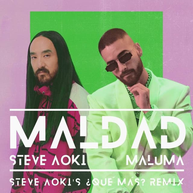 Maldad (Steve Aoki's ¿Qué Más? Remix) cover