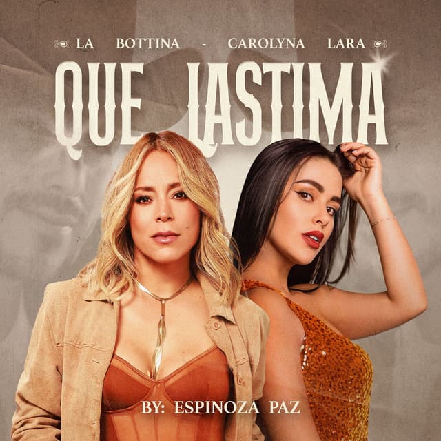 QUÉ LÁSTIMA cover