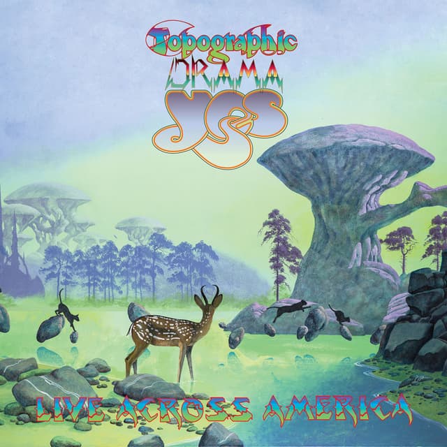 Topographic Drama: Live Across America cover