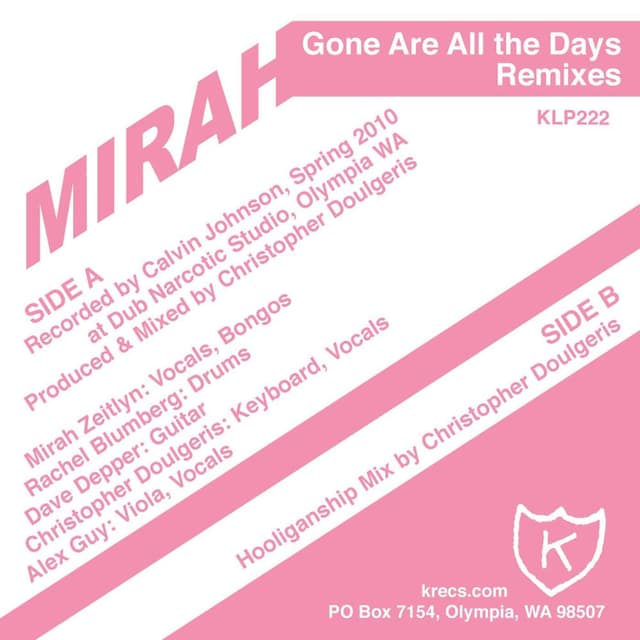 Gone Are All the Days cover