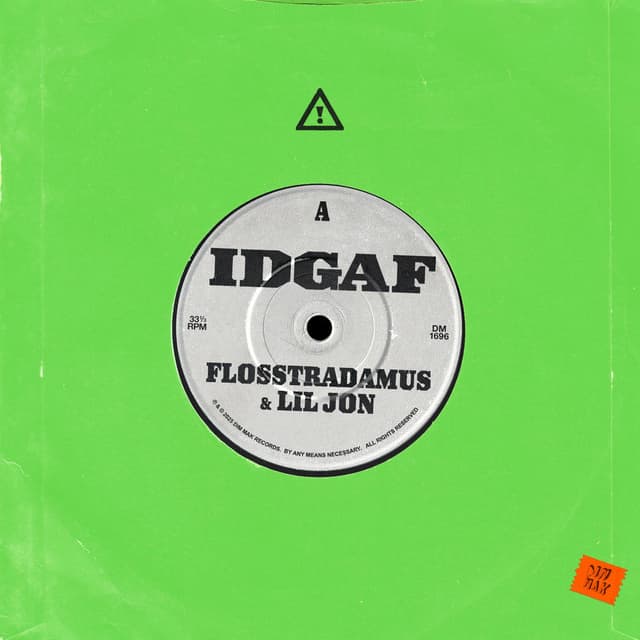 IDGAF cover