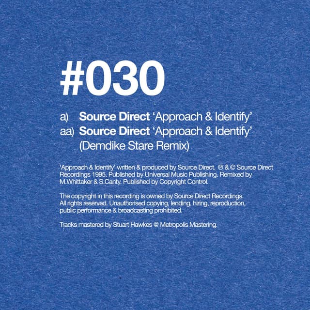 Approach & Identify cover