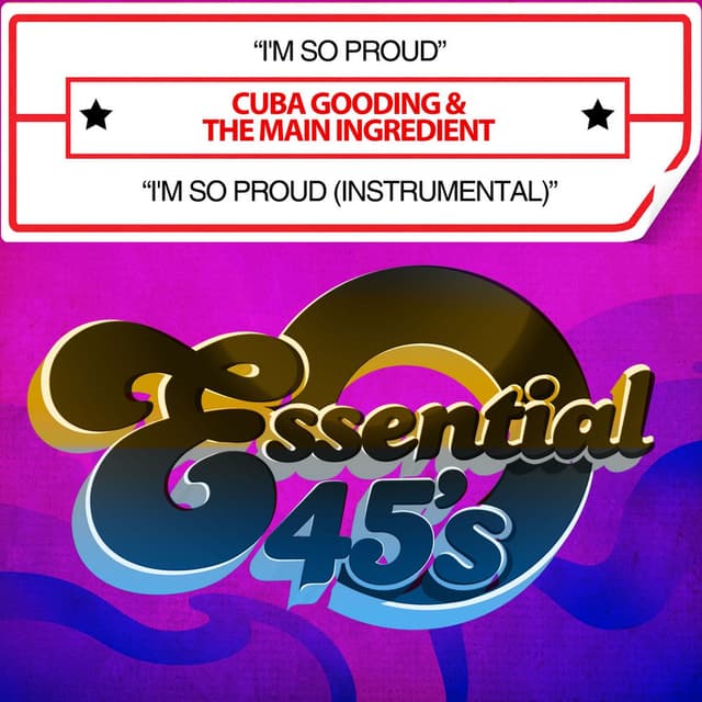 I'm So Proud cover