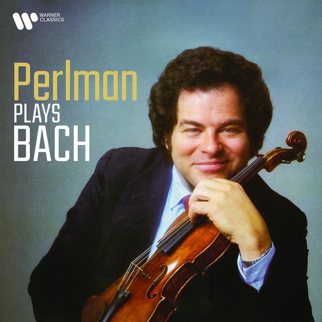 Itzhak Perlman Plays Bach cover